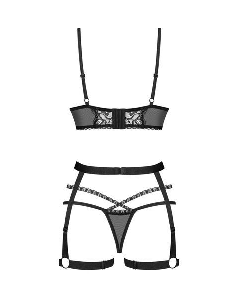 Комплект Obsessive Blomentis 3-pcs set XL/2XL SX1035