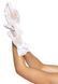 Короткие перчатки Leg Avenue Floral lace wristlength gloves White SO9162 фото