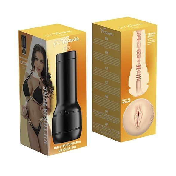 Мастурбатор Kiiroo Feel Victoria June, копія вагіни порнозірки SO5221