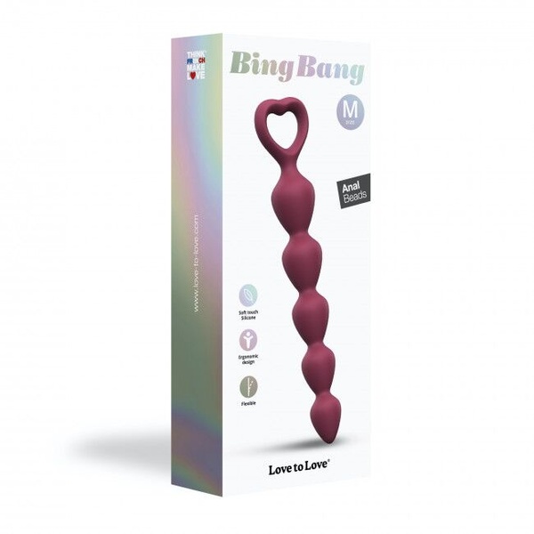 Анальний ланцюжок Love To Love BING BANG M - PLUM STAR SO5084