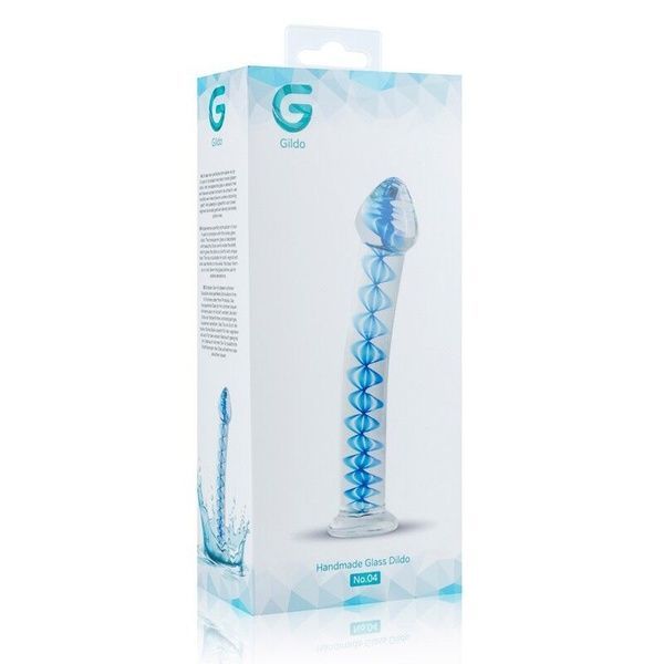 Скляний дилдо Gildo Glass Dildo No. 4 SO8890