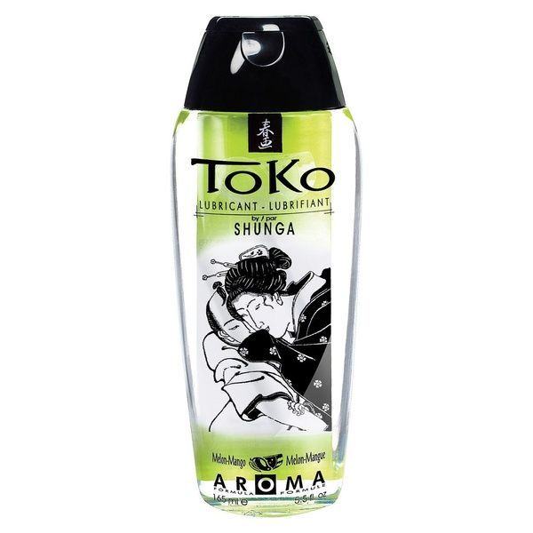 Лубрикант на водній основі Shunga Toko AROMA - Melon Mango (165 мл), не містить цукру SO2534