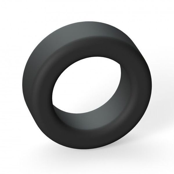 Эрекционное кольцо широкое Love To Love COOL RING - BLACK ONYX SO5090 фото
