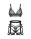 Комплект Obsessive Blomentis 3-pcs set XL/2XL SX1035 3