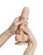 Реалістичний фалоімітатор Strap-On-Me Sliding Skin Realistic Dildo Vanille - M, ефект рухливої шкіри SO6253 2