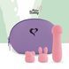 Міні-вібратор FeelzToys Mister Bunny Pink з двома насадками SO4437 4