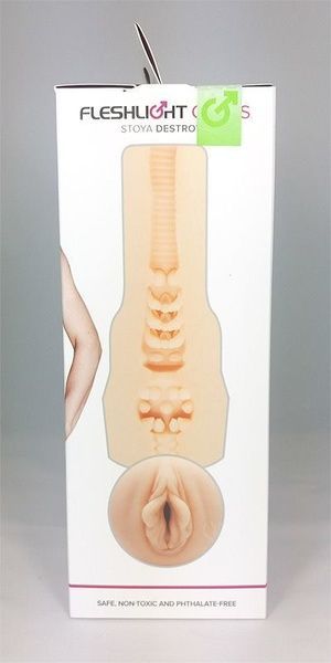 Мастурбатор Fleshlight Girls: Stoya - Destroya, зі зліпка вагіни, дуже ніжний F14667
