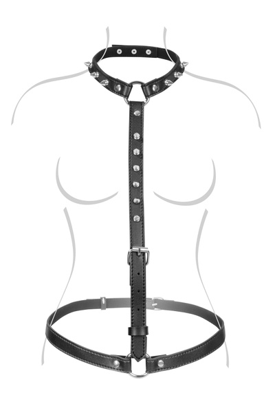 Портупея на тіло Fetish Tentation Sexy Adjustable Harness SO4666