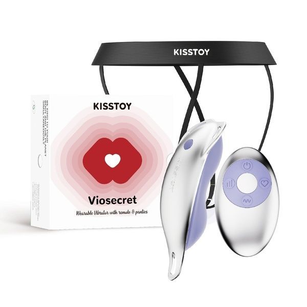 Вібратор у трусики KISSTOY Viosecret, пояс для фіксації та пульт ДК у комплекті SO9990