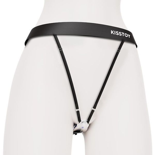 Вібратор у трусики KISSTOY Viosecret, пояс для фіксації та пульт ДК у комплекті SO9990