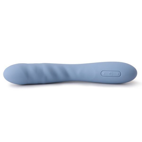 Смарт-вибратор с пульсацией Svakom Ava Neo Cornflower Blue, 15 режимов работы, водонепроницаемый SO8977 фото