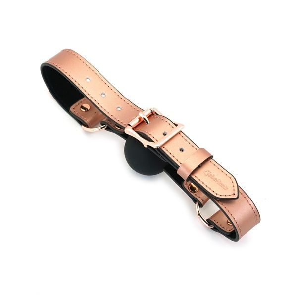 Кляп Liebe Seele Rose Gold Memory Ball Gag SO9493
