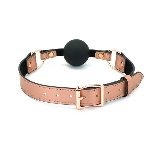 Кляп Liebe Seele Rose Gold Memory Ball Gag SO9493
