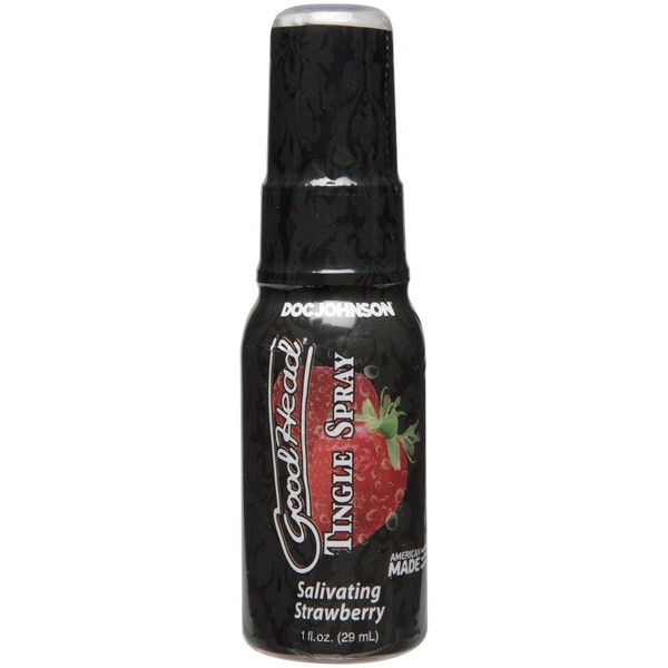 Спрей для мінету Doc Johnson GoodHead Tingle Spray - Strawberry (29 мл) із стимулюючим ефектом SO3492