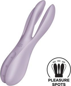 Кліторальний вібратор Satisfyer Threesome 2 Violet SX1213