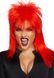 Leg Avenue Unisex rockstar wig Red SO7939 1