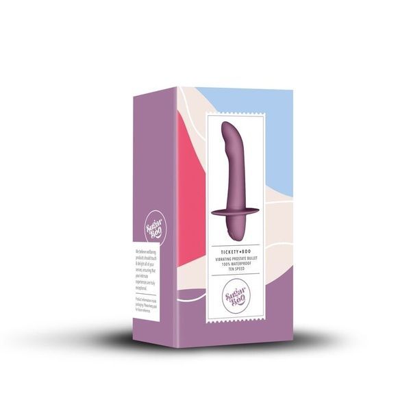 Масажер простати SugarBoo Tickety Boo, 10 рівнів інтенсивності, унісекс, підходить для точки G SO6623
