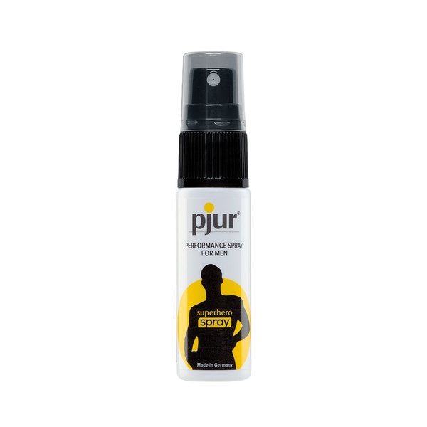Пролонгувальний спрей pjur Superhero Spray 20 мл, всотується в шкіру, натуральні компоненти PJ10450