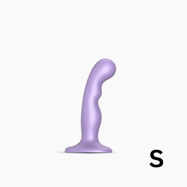 Насадка для страпона Strap-On-Me Dildo Plug P&G Lilas Metallic S SO9001