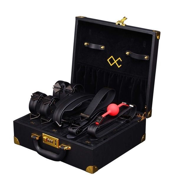 БДСМ-набор LOCKINK Moonlight Treasure Chest - Black Set SX0859 фото