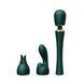Вібромасажер з насадками Zalo &mdash; Kyro Wand Turquoise Green SO6650 1