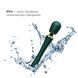 Вібромасажер з насадками Zalo &mdash; Kyro Wand Turquoise Green SO6650 5