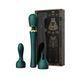 Вібромасажер з насадками Zalo &mdash; Kyro Wand Turquoise Green SO6650 9