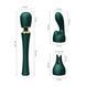 Вібромасажер з насадками Zalo &mdash; Kyro Wand Turquoise Green SO6650 2
