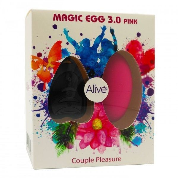 Віброяйце Alive Magic Egg 3.0 Pink із пультом ДК AL40741