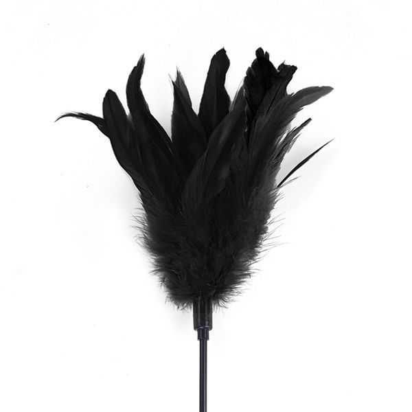 Лоскітка чорна Art of Sex - Feather Paddle, перо молодого півня SO6609