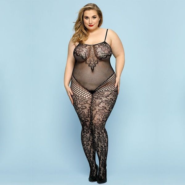 Бодістокінг JSY P91167 Plus Size SO8388