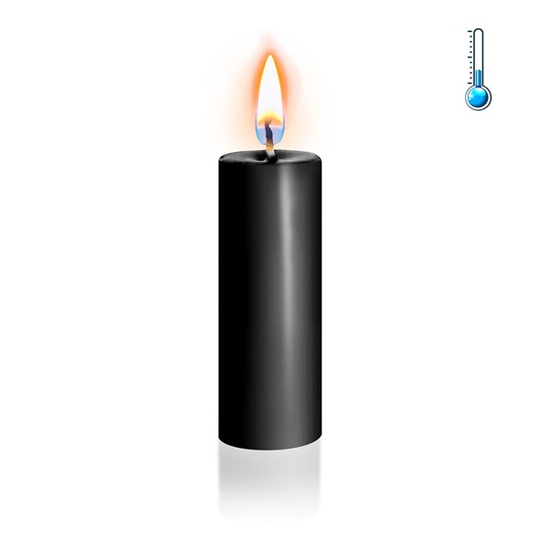 Чорна свічка воскова Art of Sex низькотемпературна S 10 см SO5174