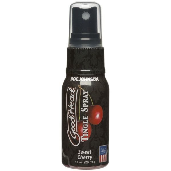 Спрей для мінету Doc Johnson GoodHead Tingle Spray - Sweet Cherry (29 мл) із стимулювальним ефектом SO3494