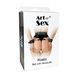 Шкіряний пояс із наручниками Art of Sex - Kasta, Чорний L-2XL SO8297 3