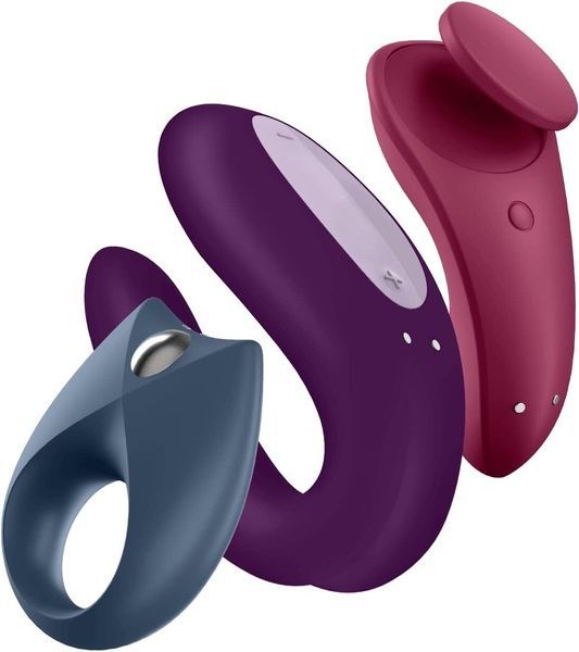Набір Satisfyer Partner Box 3 (Double Joy, Sexy Secret + Royal One) SX1215