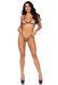 Leg Avenue Rhinestone bikini & g-string OS Black SO7930 3