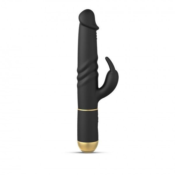 Вібратор Dorcel Furious Rabbit 2.0 зі зворотно-поступальними рухами голівки, що перезаряджається SO4876
