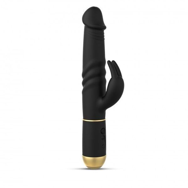 Вібратор Dorcel Furious Rabbit 2.0 зі зворотно-поступальними рухами голівки, що перезаряджається SO4876