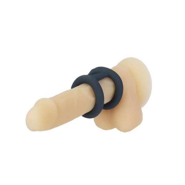 Подвійне ерекційне кільце LUX Active &ndash; Tug &ndash; Versatile Silicone Cock Ring SO5574