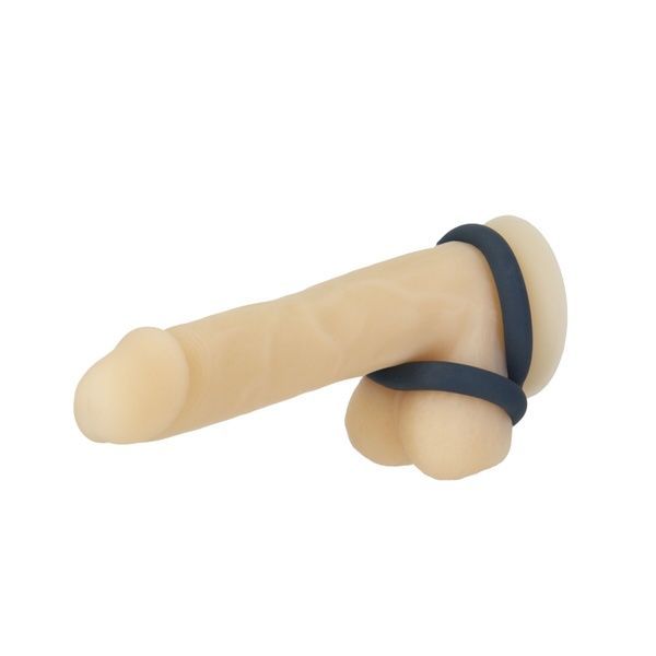 Подвійне ерекційне кільце LUX Active &ndash; Tug &ndash; Versatile Silicone Cock Ring SO5574