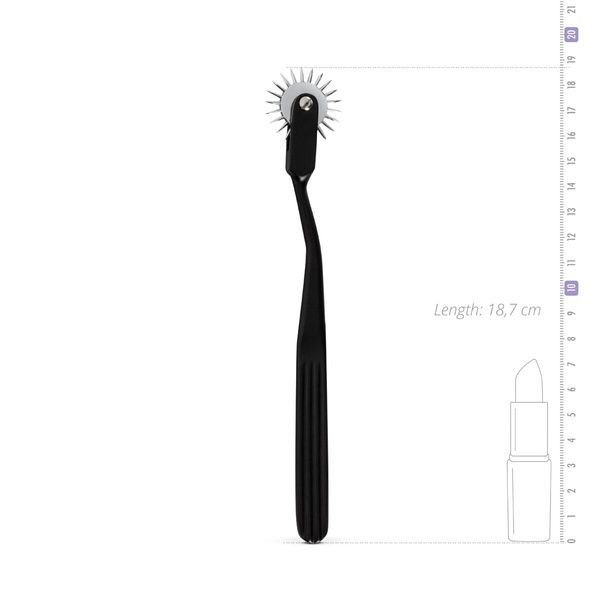 Колесо Вартенберга голчасте Sinner Gear Unbendable &ndash; Pinwheel 1-Wheel Black SO4588