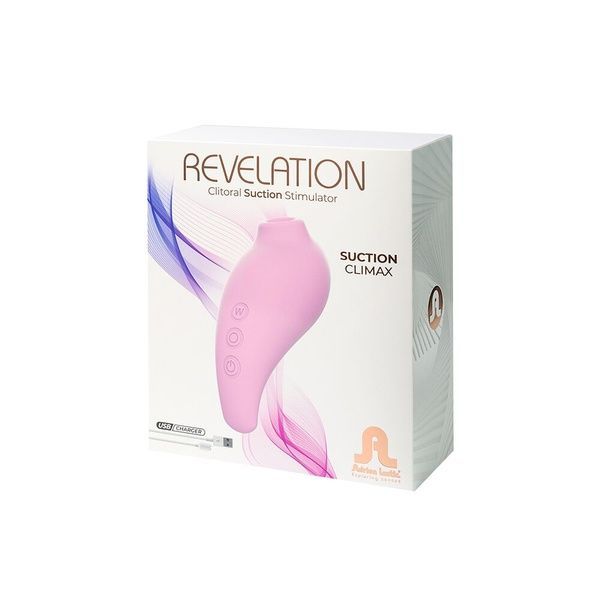 Вакуумний стимулятор Adrien Lastic Revelation Pink, режим Boost SO4867