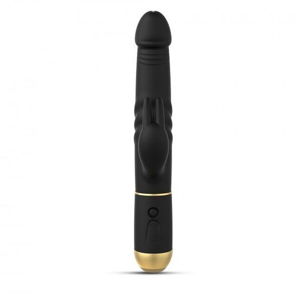 Вібратор Dorcel Furious Rabbit 2.0 зі зворотно-поступальними рухами голівки, що перезаряджається SO4876