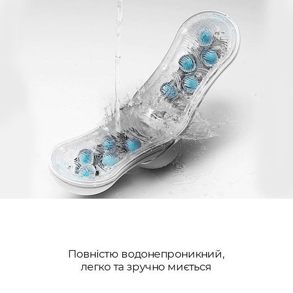 Мастурбатор Tenga Flip Orb &mdash; Orange Crash, с изменяемым сжатием, со стимулирующими шариками внутри SO3049 фото