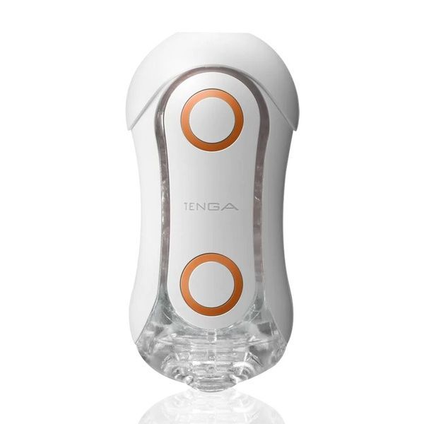 Мастурбатор Tenga Flip Orb &mdash; Orange Crash, с изменяемым сжатием, со стимулирующими шариками внутри SO3049 фото