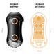 Мастурбатор Tenga Flip Orb Strong &mdash; Orange Crash, с изменяемым сжатием, со стимулирующими шариками SO3323 фото 2