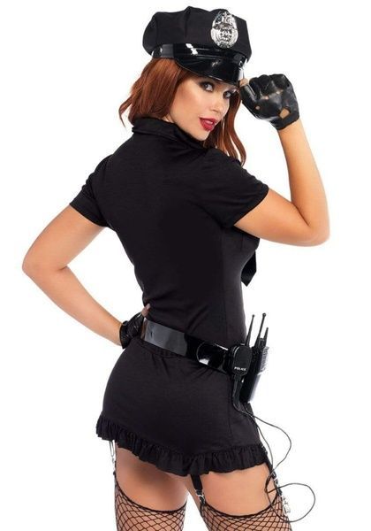 Еротичний костюм поліцейської Leg Avenue Dirty Cop XL SO9111