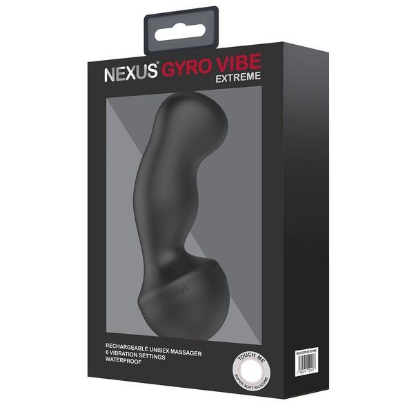 Вібромасажер простати Nexus Gyro Vibe EXTREME: масаж простати без рук, новий розмір SO6640