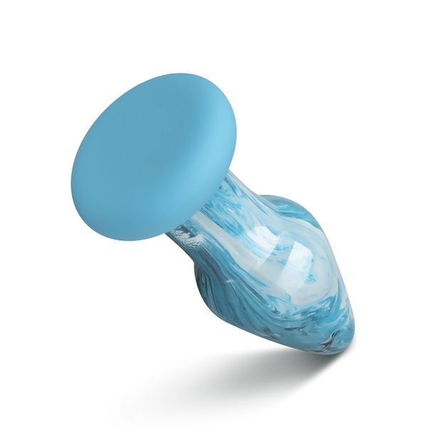 Скляна анальна пробка Gildo - Ocean Curl Glass Butt plug SO8895