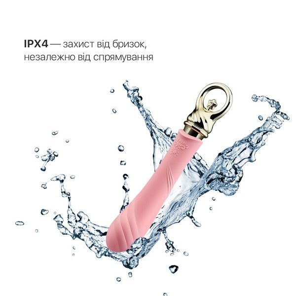 Вібратор для точки G із підігрівом Zalo Sweet Magic - Courage Fairy Pink SO6674